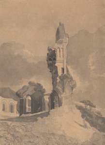 Abadía de Byland, Yorkshire de John Sell Cotman